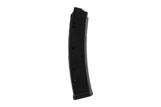Magpul Scorpion Magazine features a removable floor plate and witness holes